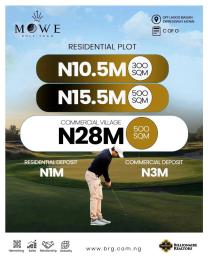Residential Land For Sale Mowe Golf Town Off Lagos Ibadan Expressway Mowe Mowe Ogun area 