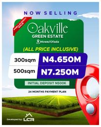 Residential Land For Sale Oakville Estate Mowe Ofada Ogun State Mowe Ogun area 
