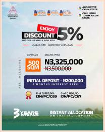 Residential Land For Sale Lavida Prime 1,2 & 3 Ago Iwoye & Oru Ogun State Ogun Ogun area 