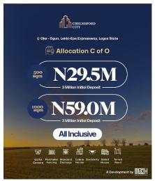 Residential Land For Sale Chelmsford City Okeogun Ibeju Lekki Facing Lekki Epe Expressway Ibeju-Lekki Lagos Residential Land For Sale Chelmsford City Okeogun Ibeju Lekki Facing Lekki Epe Expressway Ibeju-Lekki Lagos