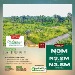 Residential Land For Sale 8mintutes Drive From Airport Road Ibesikpo Akwa Ibom