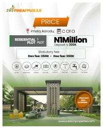 Residential Land For Sale The Pinapples 2.0 Estate Imota,ikorodu,ogun State Ogun area 