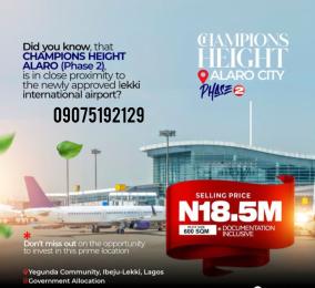 Land For Sale Alaro City Ibeju-Lekki Lagos