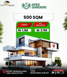 Mixed use Land For Sale Apex Gardens Estate Strategic Location Along Ikorodu Expressway, Excellent Accessibility Suitable For Residential And Commercial Development High Appreciation Potential Peaceful And Secure Environment Ijebu Ode Ogun