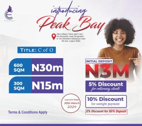 Residential Land For Sale Peak Bay Estate Okun Mopo Via Monastery Road Sangotedo Lagos Sangotedo Ajah Lagos Residential Land For Sale Peak Bay Estate Okun Mopo Via Monastery Road Sangotedo Lagos Sangotedo Ajah Lagos