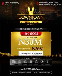 Residential Land For Sale Downtown Lagos Commercial City Estate Eleko Ibeju-Lekki Lagos