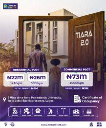Mixed use Land For Sale Amen Estate Tiara 2.0 Is Located Alobg The Lekki International Airport Off Lekki Epe Expressway Eleko Ibeju-Lekki Lagos