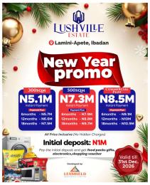 Residential Land For Sale Lushville Estate In Lamini Apete Ibadan Oyo