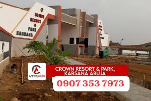 Residential Land For Sale Crown Smart City Phase3, Deposit 50% To Buy Now. Karsana Abuja Phase 3 