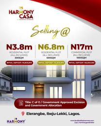 Mixed use Land For Sale Harmony Casa Estate Along Elerangbe Road Eleran Igbe Ibeju-Lekki Lagos Mixed use Land For Sale Harmony Casa Estate Along Elerangbe Road Eleran Igbe Ibeju-Lekki Lagos