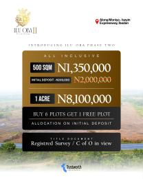 Residential Land For Sale Ilu Oba Estate Phase Two Moniya Ibadan Oyo