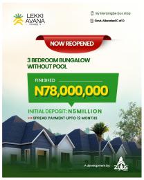 3 bedroom Detached Bungalow For Sale Ibeju-Lekki Lagos