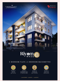 3 bedroom Maisonette For Sale Lakowe Lakes, Coscharis Motors Oribanwa Ibeju-Lekki Lagos