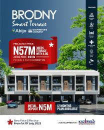 3 bedroom Terrace For Sale Neighbohood* Gree Spring School Abijo Gra Novare Mall Shoprite Sky Mall Abijo Ajah Lagos