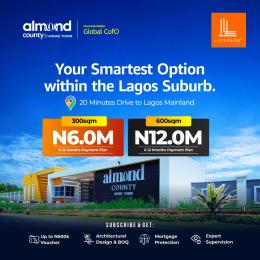Residential Land For Sale Almond County Estate, Mowe Ogun area  Residential Land For Sale Almond County Estate, Mowe Ogun area