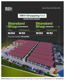Mall/Complex/Plaza For Sale Mkh Shopping Mall Agodi Gate Ibadan Oyo