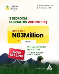 3 bedroom Bungalow For Sale Lekki Avana Phase 11 Eleran Igbe Ibeju-Lekki Lagos