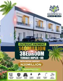 3 bedroom Terraced Duplex For Sale Highbridge Residence Abijo Gra Abijo Ajah Lagos