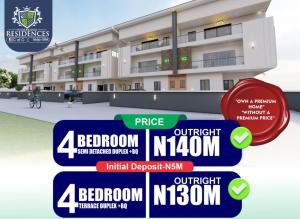 4 bedroom Semi detached Duplex For Sale Highbridge Residence Gra Close To Novare Shopping Mall And Shoprite Abijo Ajah Lagos