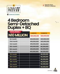 4 bedroom Terrace For Sale Ajiwe Police Station, •	Agofure Motor Park, •	Abraham Adesanya Roundabout •	Eti Osa Maternal Centre Ogombo Ajah Lagos