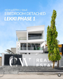 5 bedroom Detached Duplex For Sale Lekki Phase 1 Lagos