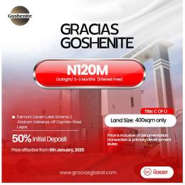Residential Land For Sale Gracias Goshenite Fairmont Garden Lekki Scheme 2 Off Ogombo Road Close To Atican Beach Lekki Scheme 2 Ajah Lagos
