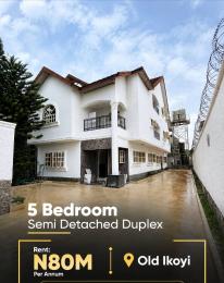 5 bedroom Semi detached Duplex For Rent Old Ikoyi Lagos