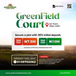 Residential Land For Sale Greenfield Court 15 Minutes Drive From Dangote Refinery Ise Town Ibeju-Lekki Lagos