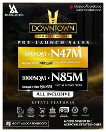 Residential Land For Sale Downtown Lagos Museyo Iberekodo Close To Dangote Refinery Ibeju-Lekki Lagos