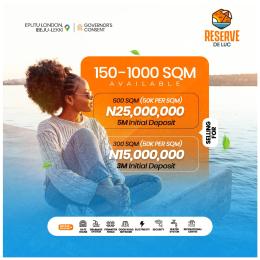 Residential Land For Sale Reserve De Luc Estate Eputu London Close To Coscharis Motors Eputu Ibeju-Lekki Lagos
