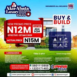 Mixed use Land For Sale Aku Abata Luxury Estate, Emene, Enugu State. Enugu Area 