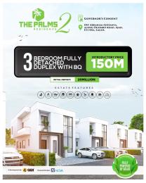 3 bedroom Detached Duplex For Sale The Palms Residence Phase 2, Ogombo Road, Abraham Adesanya Ajah Lagos 3 bedroom Detached Duplex For Sale The Palms Residence Phase 2, Ogombo Road, Abraham Adesanya Ajah Lagos