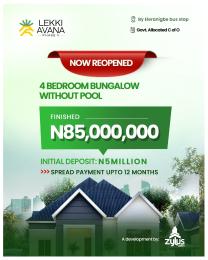 4 bedroom Bungalow For Sale Lekki Avana Phase 2, Eleran Igbe Ibeju-Lekki Lagos