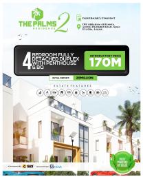 4 bedroom Detached Duplex For Sale The Palms Residence Phase 2, Ogombo Road, Abraham Adesanya Ajah Lagos 4 bedroom Detached Duplex For Sale The Palms Residence Phase 2, Ogombo Road, Abraham Adesanya Ajah Lagos