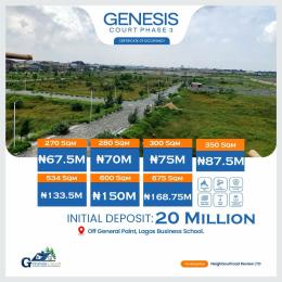 Land For Sale Genesis Court Phase 3, Shortly Before Lagos Business School, Abraham Adesanya Ajah Lagos