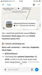 1 bedroom Mini Flat For Rent Yakoyo/Alagbole Ojodu Lagos