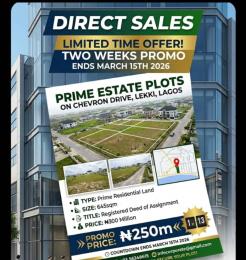 Residential Land For Sale Chevron Drive Madison Estate Chevron Drive Lekki Lagos