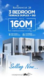 3 bedroom Terraced Duplex For Sale Residencia 28 Lekki Phase 2 Lagos