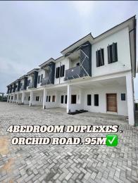 4 bedroom Terraced Duplex For Sale Orchid Road Lekki Lagos