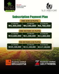 Mixed use Land For Sale Palmrich Estate Phase 8 Ibese Ewekoro Lagos Abeokuta Road Ogun Abese Ewekoro Ogun