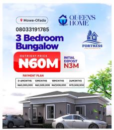 3 bedroom Detached Bungalow For Sale Mowe Ofada Mowe Ogun area 