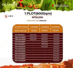 Mixed use Land For Sale Olamide Agro And Smart City Phase 2 Located At Wasimi Ado Awaye Iseyin Lga Oyo 