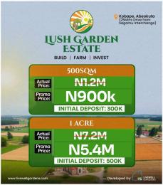 Mixed use Land For Sale Kobape Abeokuta Ogun