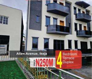 4 bedroom Terraced Duplex For Sale Allen Avenue Ikeja Lagos 4 bedroom Terraced Duplex For Sale Allen Avenue Ikeja Lagos