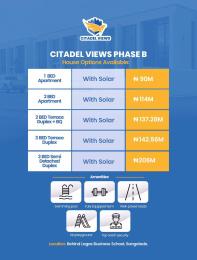 3 bedroom Detached Duplex For Sale Citadel Views 1.0 Phase B Behind Lbs Ajah Lekki Abraham Adesanya Ajah Lagos