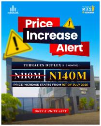 4 bedroom Terrace For Sale De Castle Max, Orchid Road, Lafiaji, Directly Opposite Cooplag Gardens Estate, Lekki Lagos Lafiaji Lekki Lagos