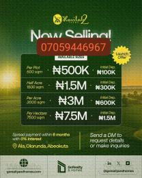 Commercial Land For Sale Olorunda Corridor Close To Aiyetoro Abeokuta Ogun
