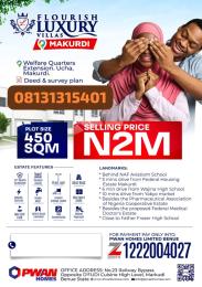 Mixed use Land For Sale Welfare Quarters Extension Ucha Ukum Benue Mixed use Land For Sale Welfare Quarters Extension Ucha Ukum Benue