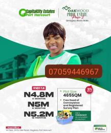 Mixed use Land For Sale Omagwa, Close To The Airport Rivers 