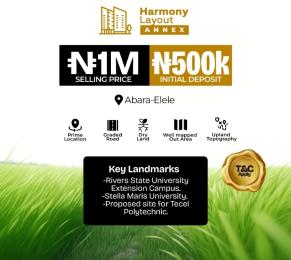 Residential Land For Sale Abara Elele Port Harcourt Rivers